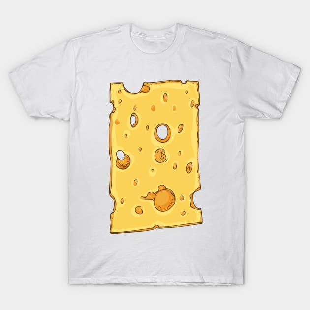 Cheese T-Shirt by deepfuze